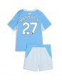 Manchester City Matheus Nunes #27 Kotipaita Lasten 2026-27 Lyhythihainen (+ shortsit)